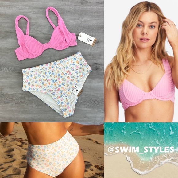 ☀️BILLABONG☀️ IN THE LOOP EMMA D
ISY DREAMIN HI BIKINI SET - Picture 1 of 16